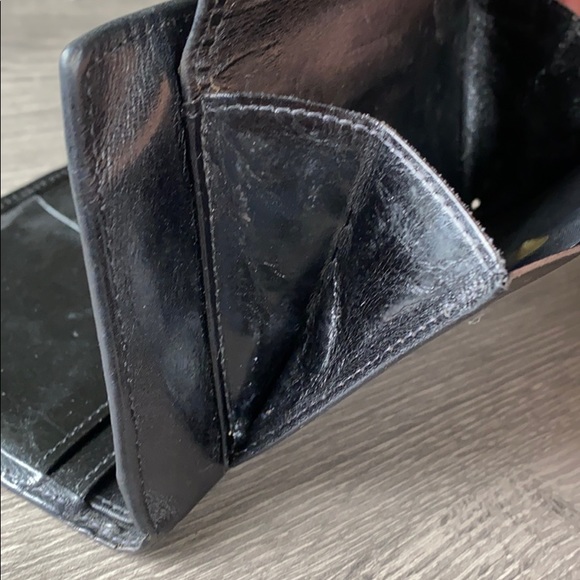 Bosca vintage black leather wallet - Picture 6 of 8
